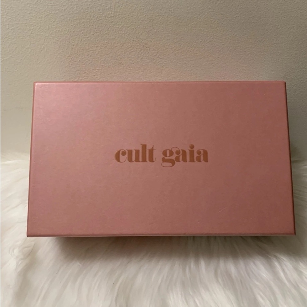 Cult Gaia Rina Caged Clear Acrylic Clutch Bag In Shiny Silver NEW IN BOX $388 - Picture 10 of 15